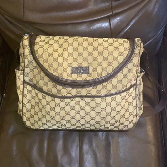 Vintage Gucci Diaper Bag - Picture 1 of 8